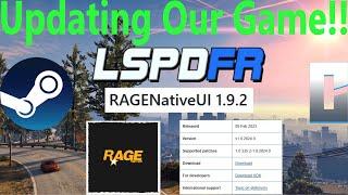 Updating LSPDFR, RagePluginHook, And ScriptHookV! | #criminaljusticeyoutube