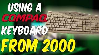 This 20 Year Old Keyboard still works! Gaming + Full review!