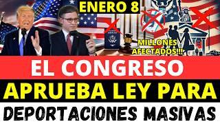 El congreso aprueba ley para deportaciones masivas | Howard Melgar