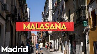 Malasaña | Madrid | Walking Tour 4k