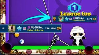 8 ball pool • league top rank 1 -  unknown gamer 8bp - episode #1