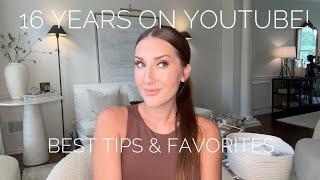 16 YEARS ON YOUTUBE! ALL TIME BEST FAVORITES & TIPS… BEAUTY, MAKEUP, SKIN, OOTD, & MORE