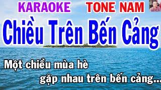 Karaoke Chiều Trên Bến Cảng Tone Nam Nhạc Sống gia huy karaoke