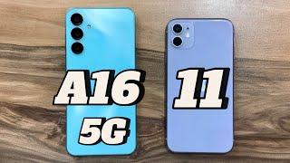 Samsung Galaxy A16 5G vs iPhone 11