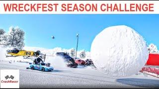 Wreckfest Season Challenge - Snowball Run at the Tribend Speedway