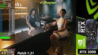 Cyberpunk 2077 Patch 1.31 4K DLSS, Ray Tracing | RTX 3090 | Ryzen 9 5950X