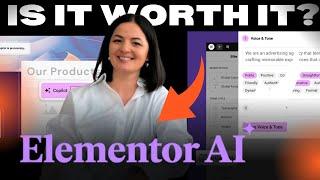 ELEMENTOR AI, IS IT WORTH IT? - Elementor Wordpress Tutorial Flex Container