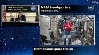 Video: Brad Pitt interviews NASA astronaut Nick Hague