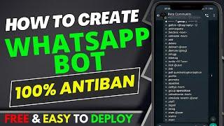 How to create Whatsapp bot || Whatsapp bot create