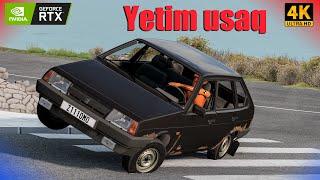 Balığçı və Kasıb Uşağ Maceralari Maşında Pul Kaşloku Düşdü | BeamNG.Driver | Maşın #malikbedelov