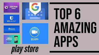 TOP 6 AMAZING ANDROID APPS - 2022 | Most Useful Android Apps #techzilla