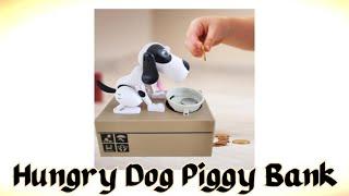 Lets Play Hungry Eating Dog Coin Bank ASMR #shortslive #shortsfeed #asmrsounds