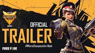 [Official Trailer] Free Fire Pro League 2021 Summer | Garena Free Fire