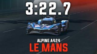 Le Mans 3:22.7 - Alpine A424 | Le Mans Ultimate