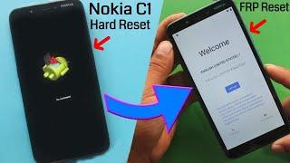 Hard Reset / Nokia C1 (TA-1165) Hard Reset & Unlock Pattern / 100% Working