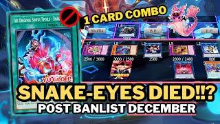 Combos SNAKE-EYES  Post BANLIST DECEMBER YUGIOH 