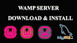 How to Download & Install  Wamp Server ? | Tamil