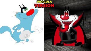Oggy and the Cockroaches Characters As Dracula / Vampire ( 2023 )