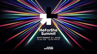 HeForShe Summit 2023