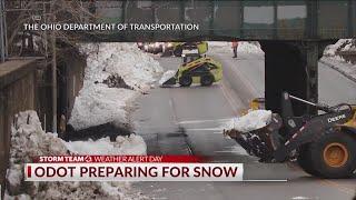 ODOT prepares for Central Ohio snow early Sunday morning