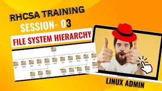 Free Linux Admin  RHCSA Training :-S-03 | Linux File System Hierarchy | 7337498366  #linux #rhel