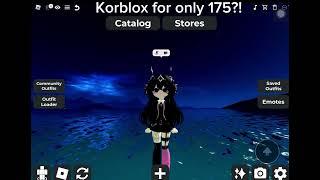 175 only!? The bundle name is pirate #roblox #korblox #free