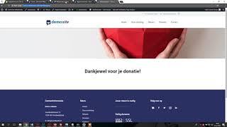 Whydonate Donate button Wordpress Plugin Instruction video