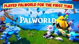 MY FIRST DAY IN POKEMON WORLD |PAL WORLD GAMEPLAY #1