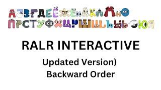 RALR Interactive, (Updated Version) Backward Order II SP Mations TV