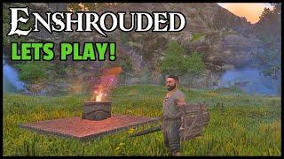 Enshrouded | Lets Play | Survival Crafting Building Questing and Exploring! EP01