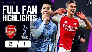 BIG WIN! Arsenal Close The GAP! Arsenal 2-1 Tottenham Highlights