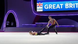 Upcott, Tate - GOLD - Men's Pair Combined Final - 2019 Acrobatic European Championships