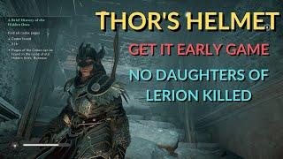 THOR'S HELMET EARLY GAME - GET IT BY GLITCH - NO DAUGHTERS OF LERION KILLED  (AC VALHALLA)