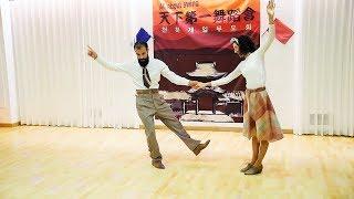 Juan Villafañe & Mariel Gastiarena - Lindy Hop, Improvisation - Asia Tour 2017: South Korea.