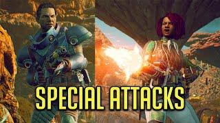 All Companions Special Attacks - The Outer Worlds