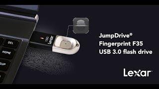 Lexar® JumpDrive® Fingerprint F35 USB 3.0 Flash Drive
