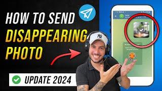 How to Send Disappearing Photo on Telegram (2025) Step by step