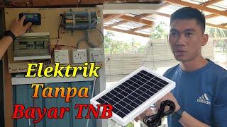 SOLAR PANEL BOARD - SISTEM SOLAR RUMAH DIY KOS RM600