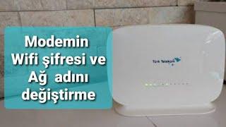 Türk Telekom Wifi Şifresi ve Ağ ismini  Değiştirme (2020 Kolay Anlatım)