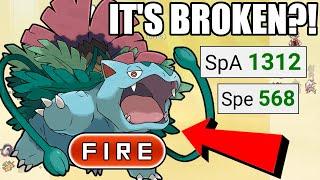 TERA FIRE VENUSAUR DESTROYS LEGENDARIES IN POKEMON SCARLET AND VIOLET | Pokemon Showdown