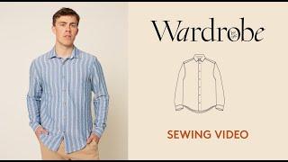 How to sew a Shirt| Sewing Tutorial | Wardrobe By Me