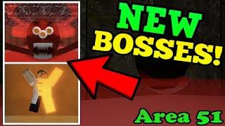 New ELITE BOSSES Leak! Roblox Survive And Kill The Killers In Area 51