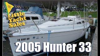 SOLD!!! 2005 Hunter 33 Sailboat for sale at Little Yacht Sales, Kemah Texas