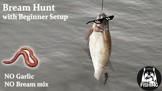 Russian Fishing 4: Old Burg Lake - Bream Hunt with Beginner Setup [No garlic & Bream mix; OK ]
