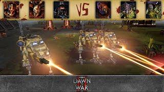 WH40k: Dawn of War 2 - 3v3 | Matt + Captain Barrett + Mike [vs] EisenHorny + Sasha + Miwa