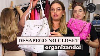 Organizando e desapegando no meu Closet!