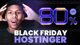 Black Friday Hostinger: O MAIOR DESCONTO da História Você Não Pode Perder! 80%Off