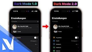 DARK MODE 2.0 mit iOS 18.x auf dem iPhone aktivieren! | Nils-Hendrik Welk