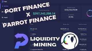 Get Paid To Use Port Finance l Port x Parrot Finance Liquidity Mining