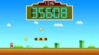 600 Seconds Countdown (Super Mario Brothers Theme)